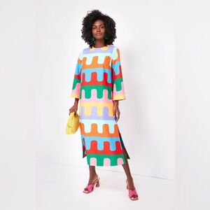 Tuckernuck X Atlantic Pacific Del Mar Disco Hutton Midi Dress